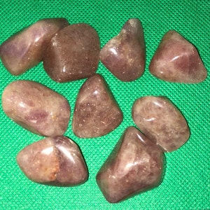 Pink Aventurine, Quartzy, Tumbled, S/M/L/XL; Strawberry Quartz