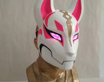 kitsune drift mask fornite replica - cool kids art fortnite drift