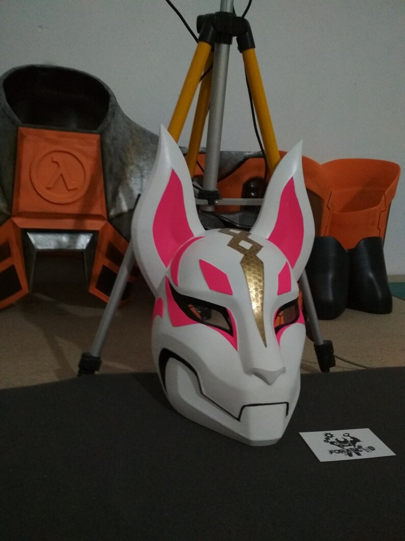 Kitsune Mask Replica Etsy