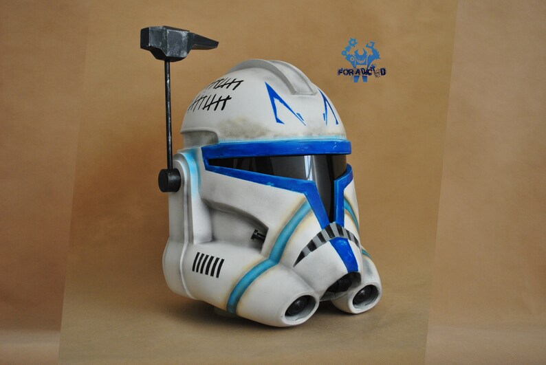 Star Wars Captain Rex Helmet 1:1 Forjadict3d Replica | Etsy