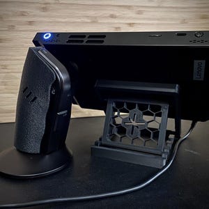 Travel Stand Dock + FPS Grip For Lenovo Legion Go. Ultimate Travel setup