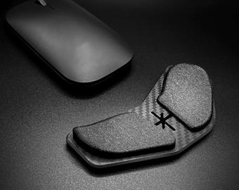 Handledsstöd för mus. Glidstöd för skrivbord. Gaming, tillbehör till kontorstangentbord. Skrivbordsinstallation