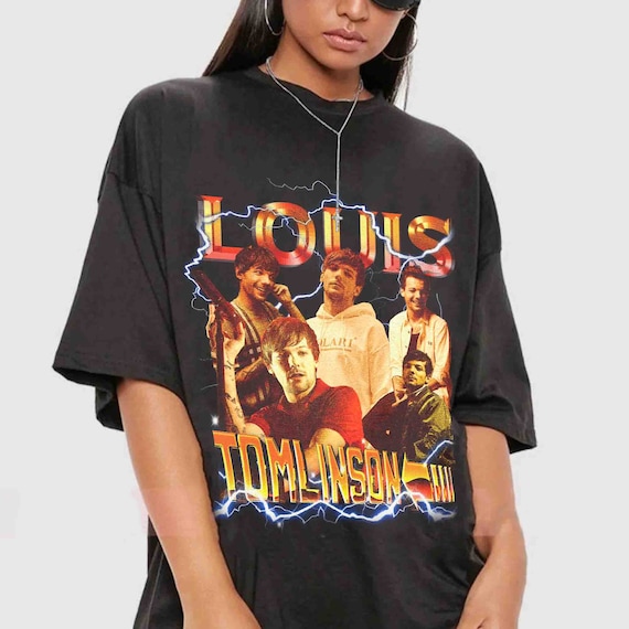 Louis Tomlinson Shirt Louis Tomlinson Vintage 90s Shirt Bootleg