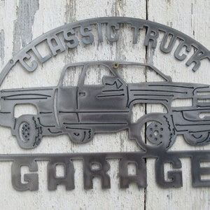 Klassieke Truck Garage 1994 1995 1996 1997 1998 1999 2000 2001 2002 Pick-up Truck Metal Man Cave Art Sign American Made