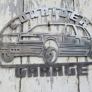 GANGSTA Metal Sign Emblem Hip Hop Gangster Donk Lowrider Mini Truck Tuner 