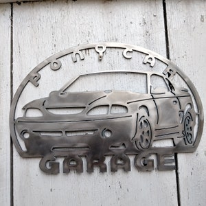 Pony Car Garage 1994 1995 1996 1997 1998 Metal Garage Art Man Cave