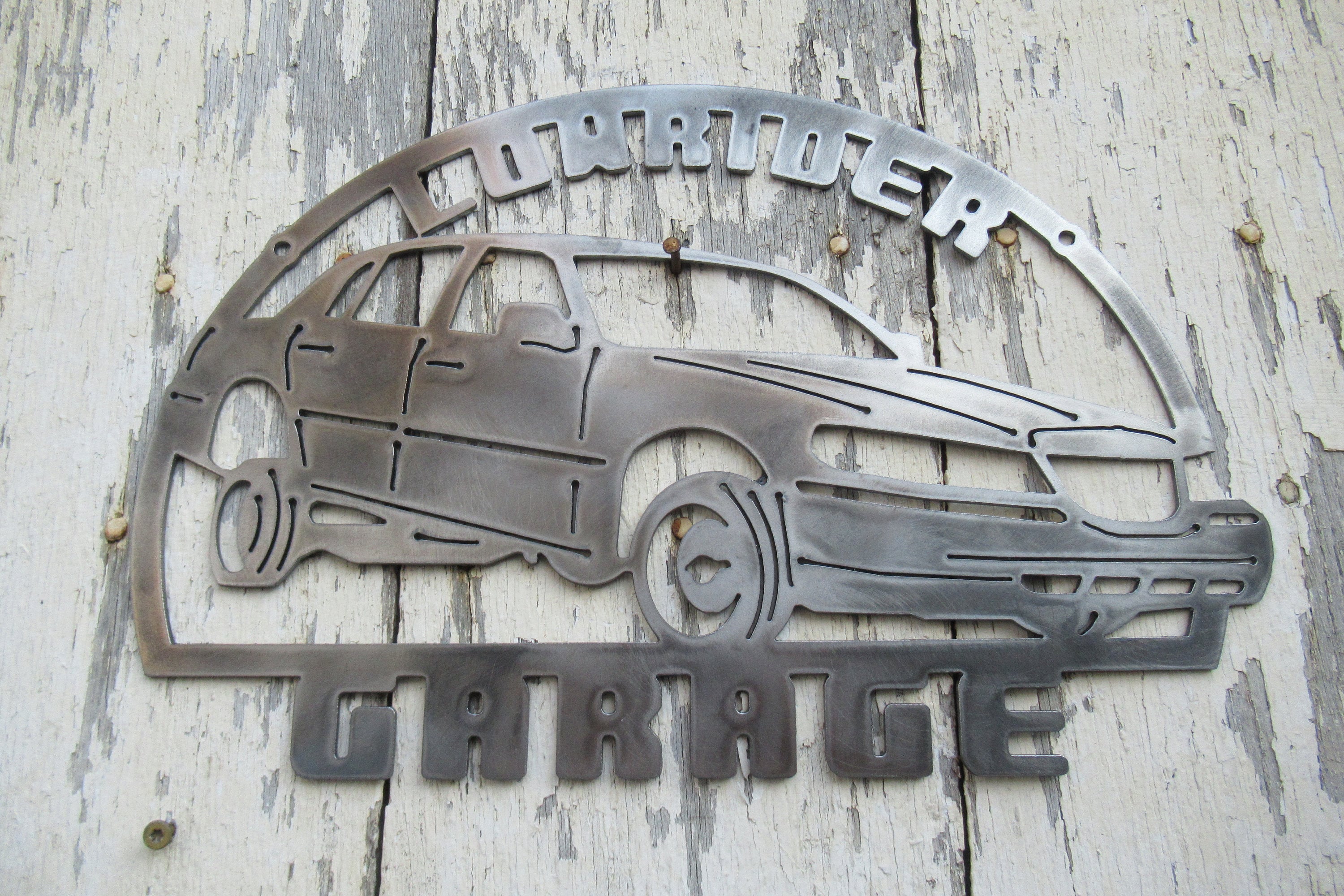 Lowrider Garage 1998 1999 2000 2002 Style Low Rider Art Metal Plaque Sign Man Cave