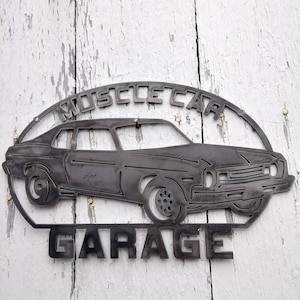 1973 1974 Muscle Car Garage Metal Sign