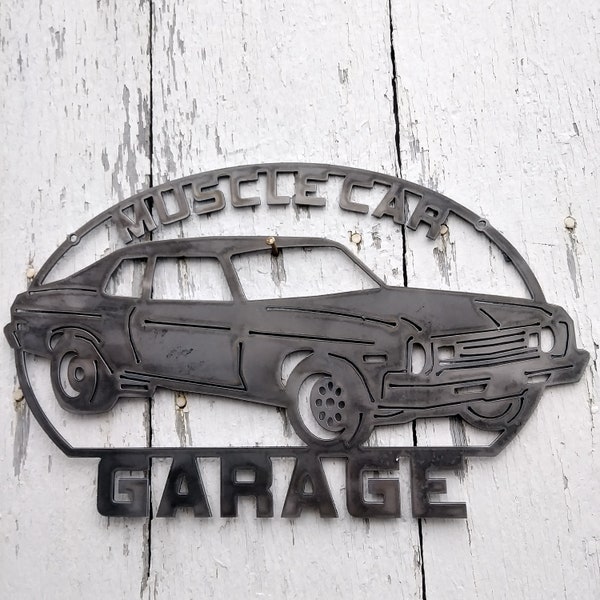 1973 1974 Muscle Car Garage Metal Sign