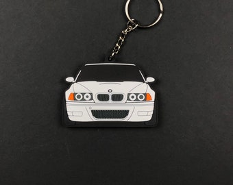 Bmw E46 M3 Keychain Etsy