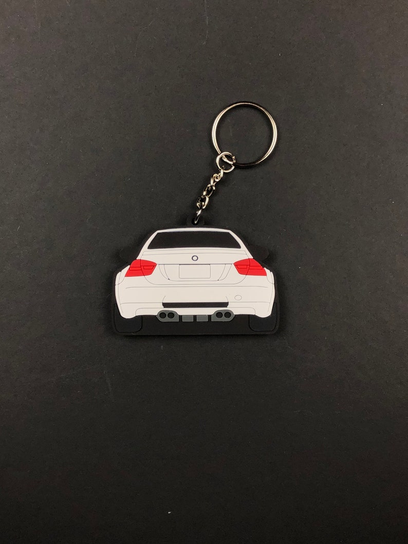 BMW E90 M3 PVC Rubber Keychain Etsy