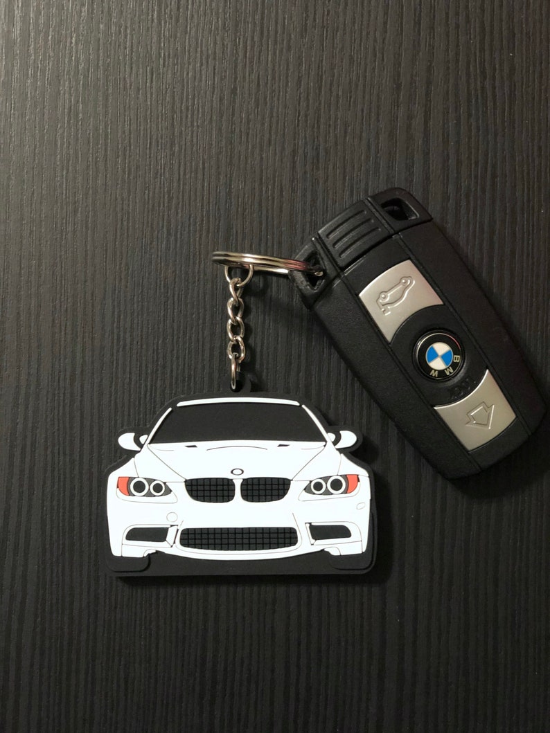 BMW E90 M3 PVC Rubber Keychain - Etsy