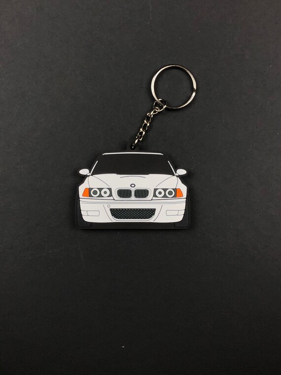 BMW E46 M3 PVC Rubber Keychain | Etsy