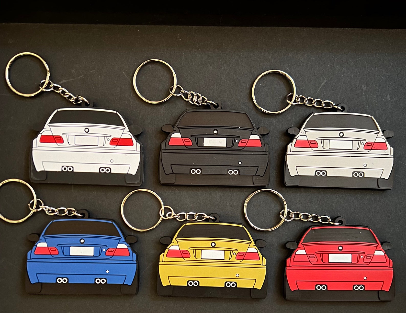 BMW E46 M3 PVC Rubber Keychain - Etsy