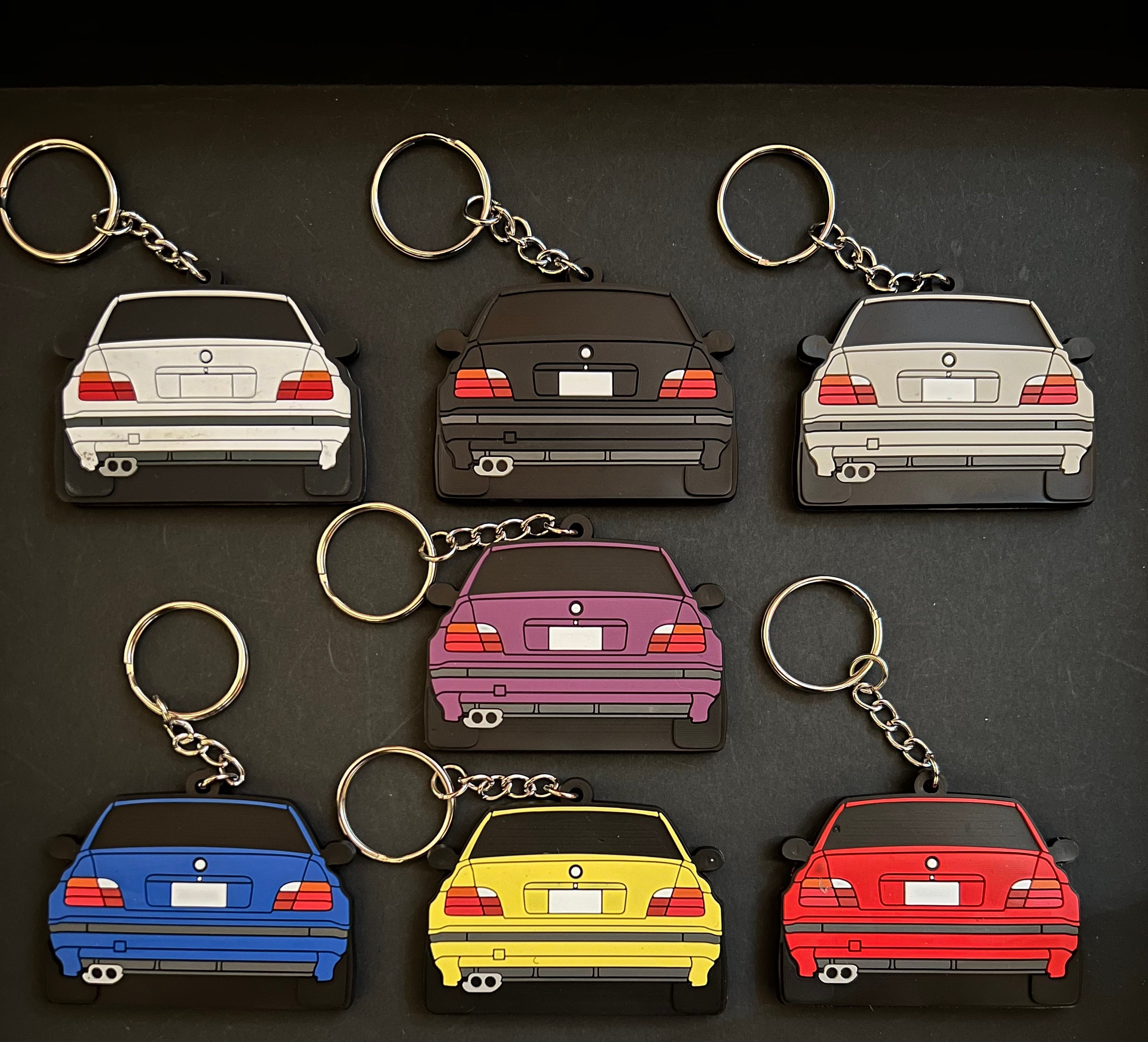 BMW E36 M3 PVC Rubber Keychain - Etsy Australia