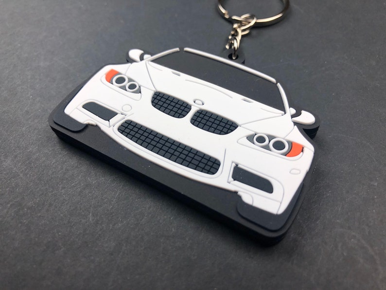 BMW E90 M3 PVC Rubber Keychain Etsy