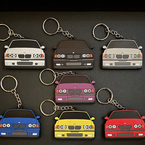 BMW E90 M3 PVC Rubber Keychain Etsy
