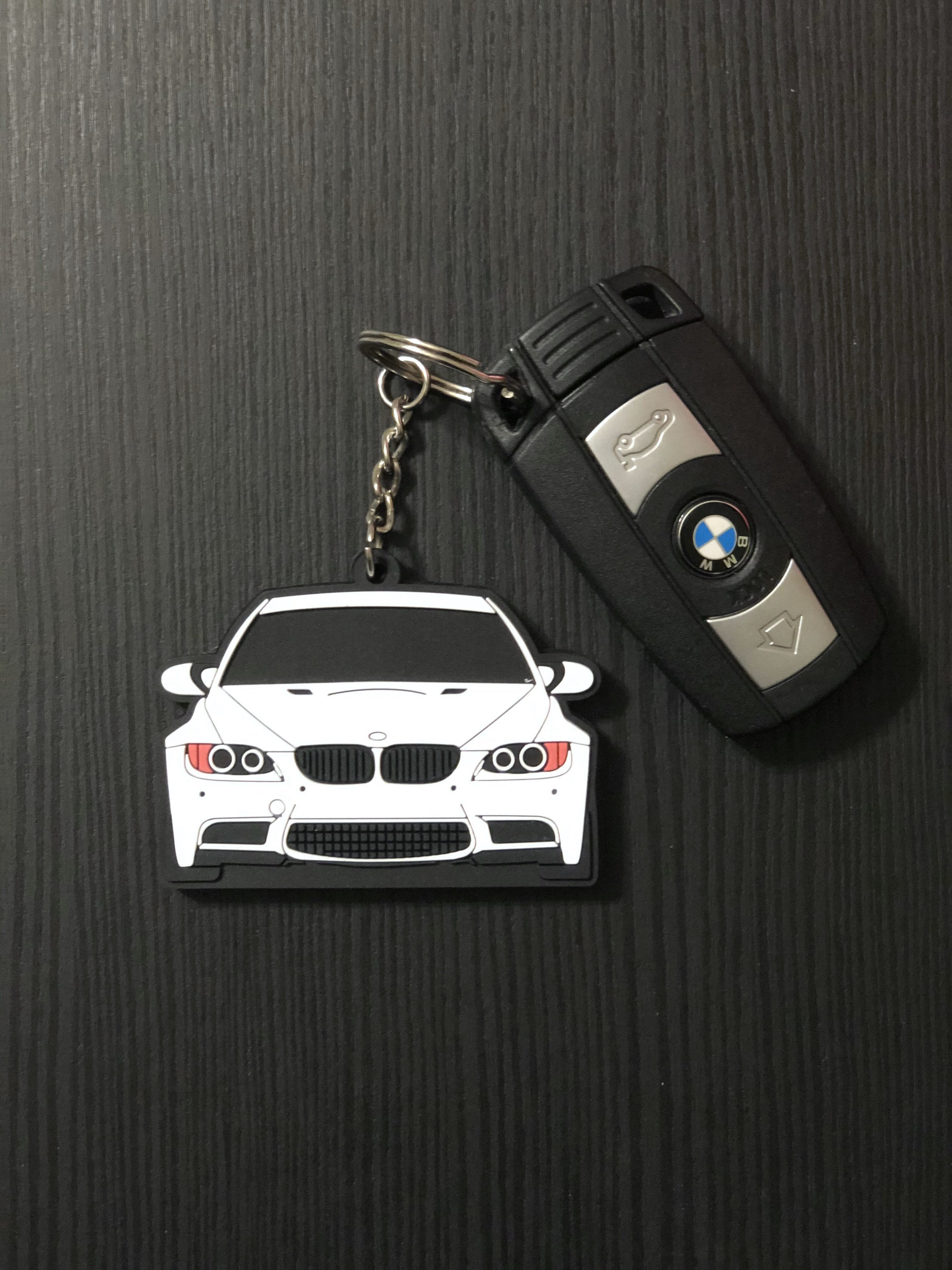 BMW E92 M3 PVC Rubber Keychain Etsy