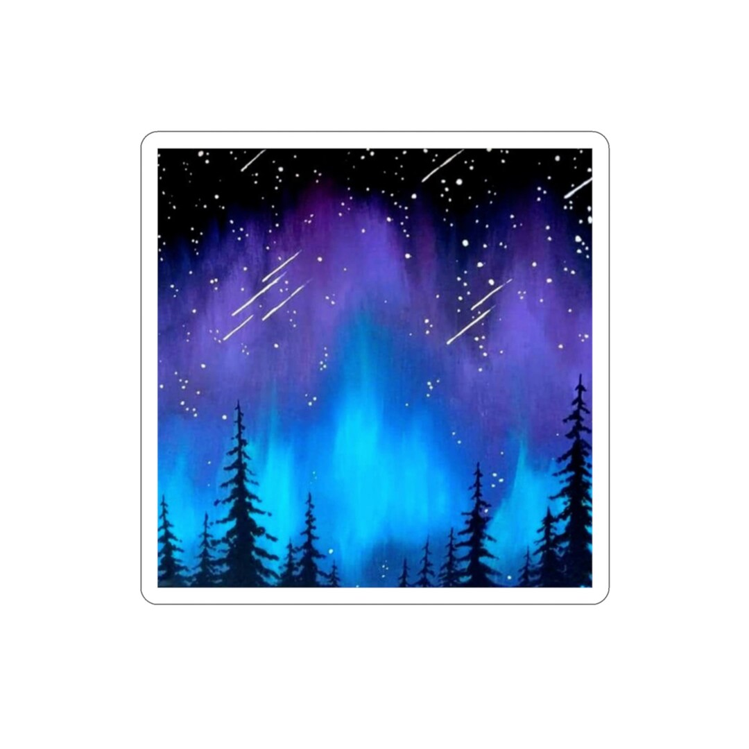 Night Sky Sticker - Etsy