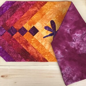 Summer Dragonfly Table Runner Quilt Kit - Etsy