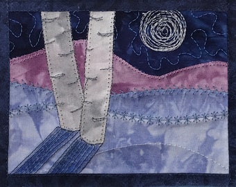 Moonshadows Quilted Greeting Card Kit
