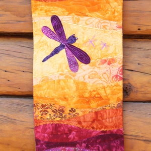Summer Dragonfly Wall Hanging Quilt Kit