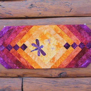 Summer Dragonfly Table Runner Quilt Kit