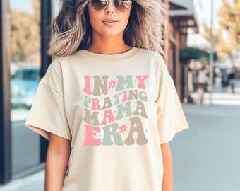 Comfort Colors Praying Mama Era Graphic Tee, Christian Shirt