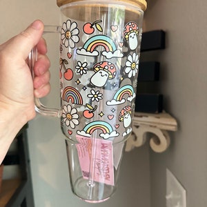 22 Oz Glass Tumbler - Etsy