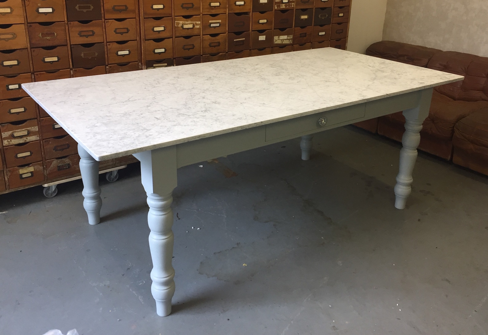 marble kitchen table set with hutch