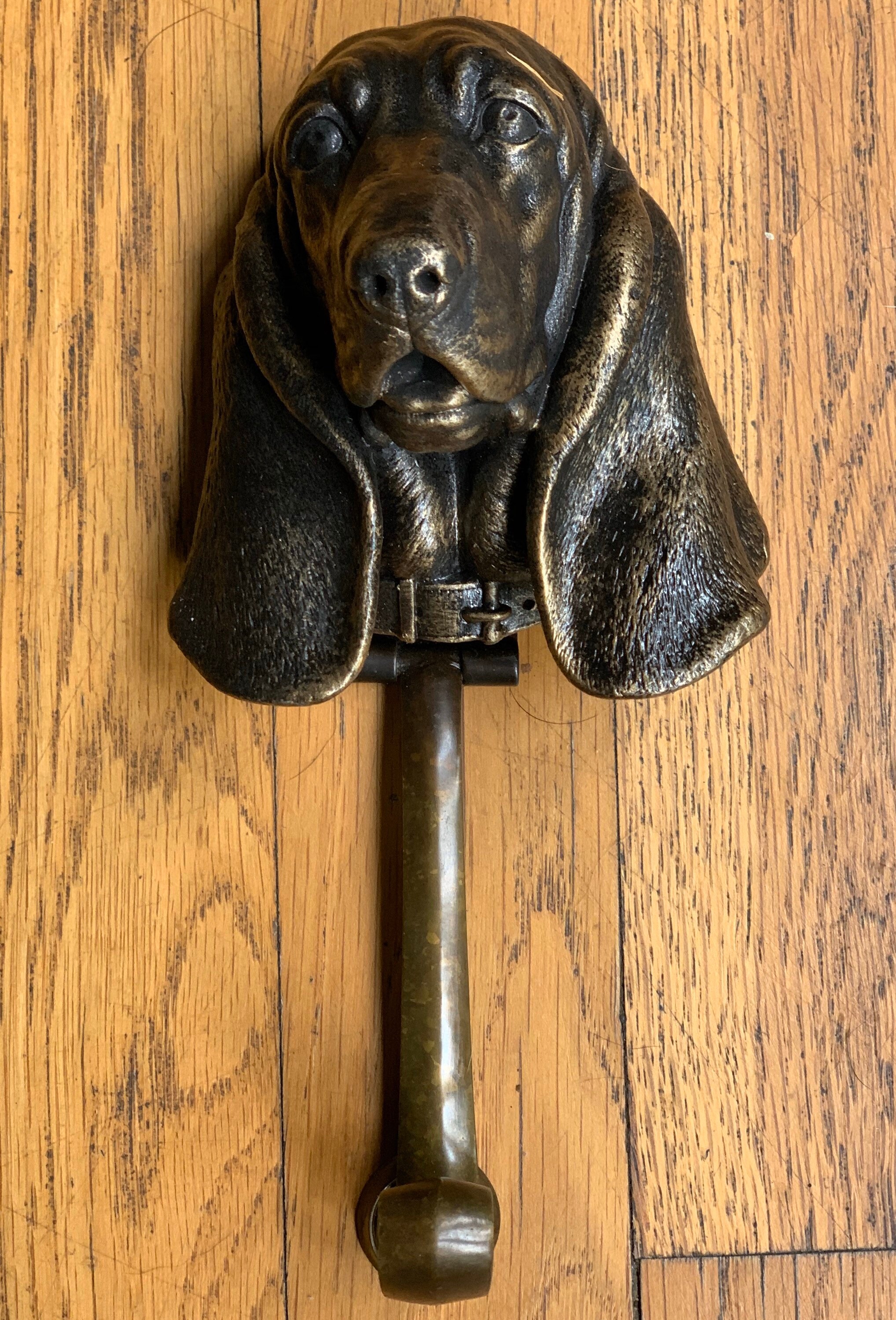 Basset Hound Dog Door Knocker Etsy