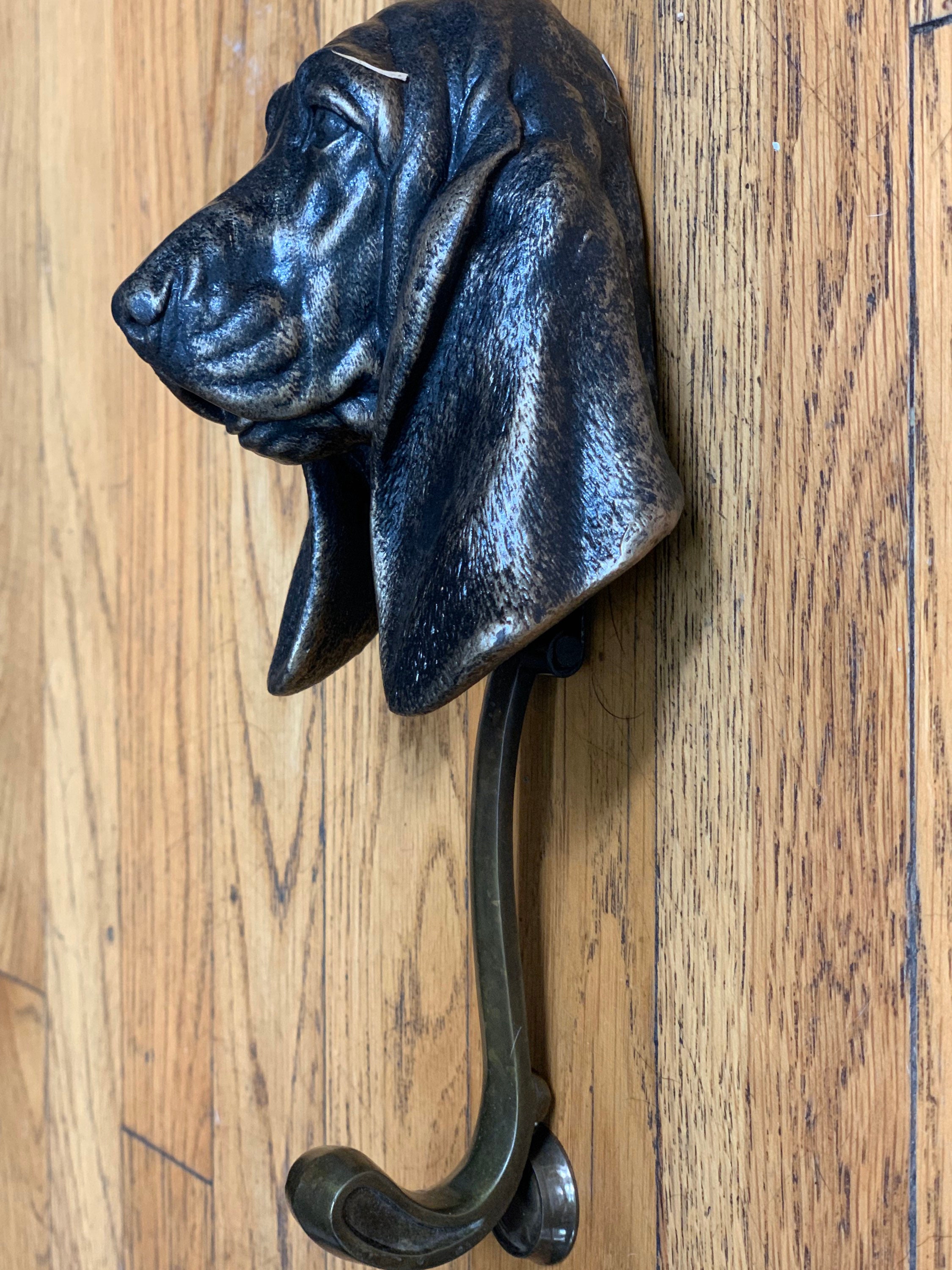 Basset Hound Dog Door Knocker Etsy