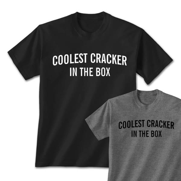 Coolest Cracker In The Box T-Shirt, Funny Meme Ad Outrage Monkey In The Jungle Politically Correct White People
