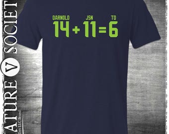 Sam Darnold JSN Shirt, Darnold To JSN Jaxon Smith-Njigba T-Shirt, Seattle Championship
