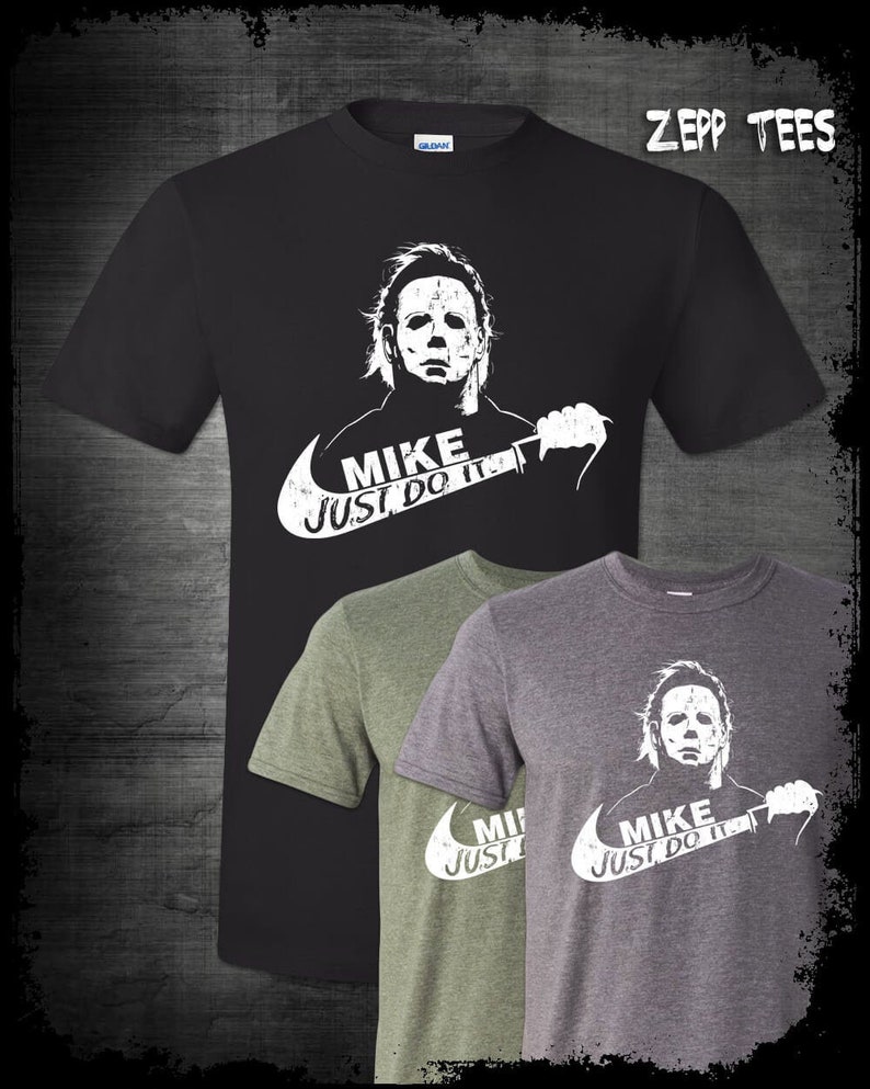 michael myers nike t shirt