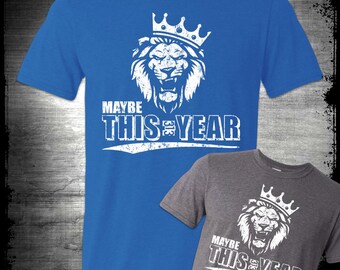 Lions Maybe This Year Shirt 313 Grit One Pride In Goff We Trust Detroit Fan, Lions Playoff Shirt, Lions North Champions Shirt
