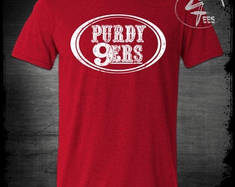 Purdy 9ers Shirt San Francisco 49ers Fan Brock and Roll Big Brock Purdy Good Damn Relevant