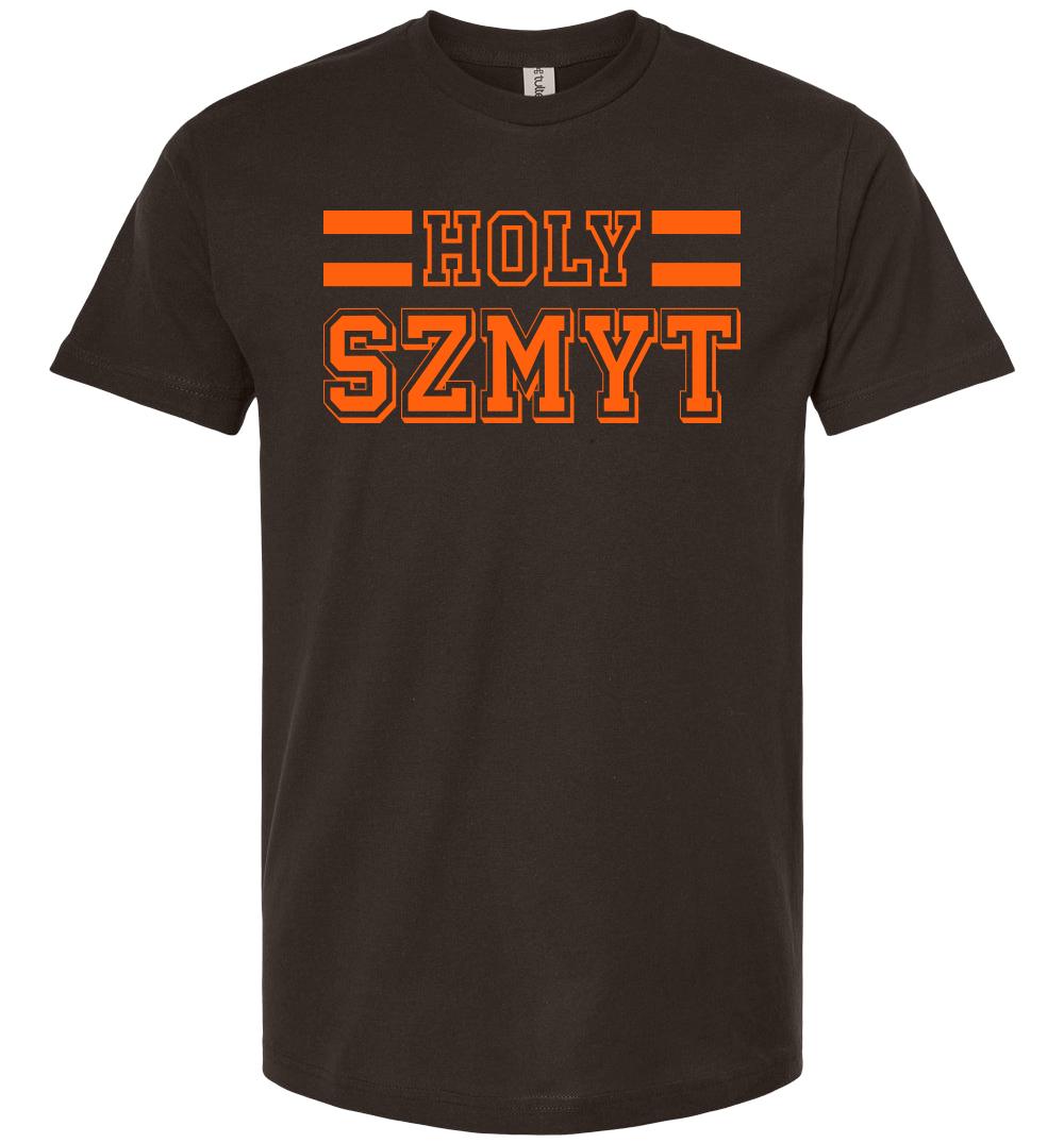 Discover Holy Szmyt Cleveland T-Shirt Dawg Pound Pride Kicker Fan Shirt