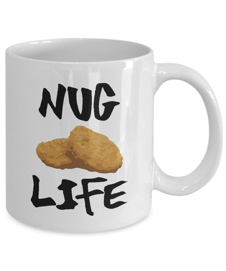 Gifts For Chicken Nugget Lovers Nug Life Funny Etsy