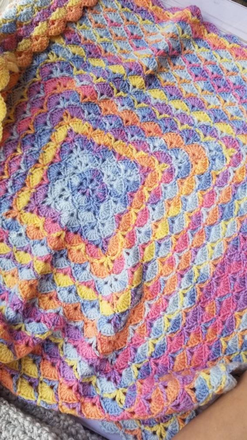 Crochet baby blanket