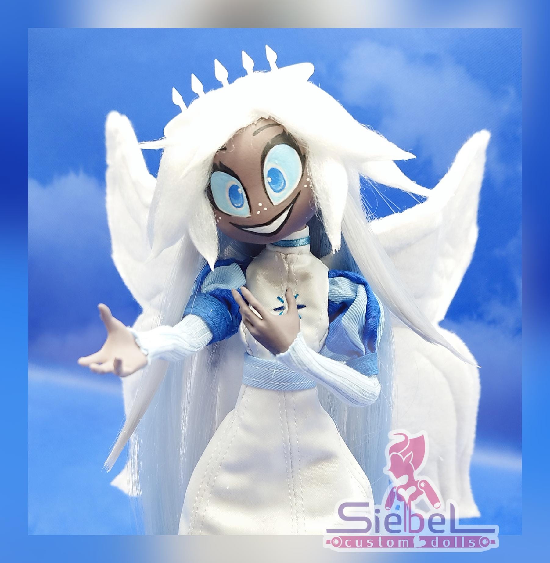 hazbin hotel sex doll Hazbin Hotel Vol.5 Plush Doll Adam Sera Lute Emily Sir Pentious Set Of 4 New main image 1