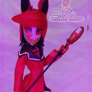 Hazbin Hotel Alastor Radio Demon Muñeco