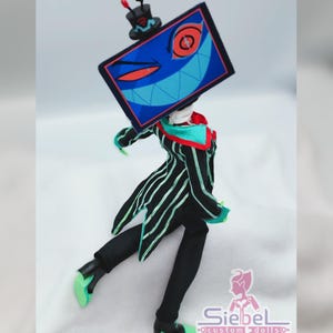 Hazbin Hotel Vox Overlord Doll