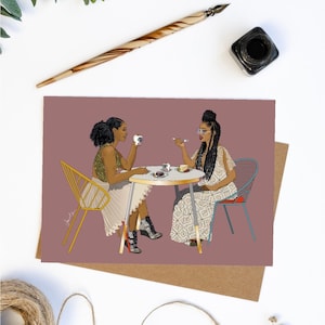 Les femmes qui déjeunent, la magie des filles noires, la célébration de la fraternité, Galentine's.