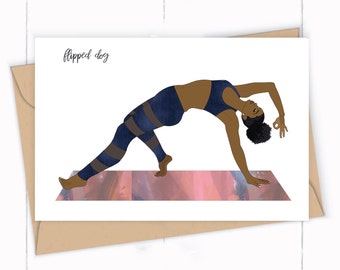 Black Girl Yoga, Ethnic Mindfulness Cards.
