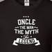 Oncle Shirt, Oncle Gift, The Man The Myth The Legend Funny Oncle Shirt, Oncle shirt, Oncle tshirt, Fathers Day Gift, Father birthday ,