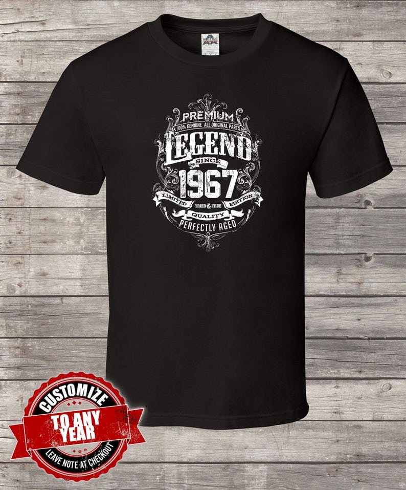 Premium Legend Since 1967, 55th birthday gifts for women, 55th birthday gift, 55th birthday tshirt, gift for 55th Birthday for Men birthday image 1