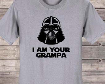 Vader I am Your Grampa, Grandpa Gift, Grampa Birthday, father day Grampa Tshirt, Grampa Gift Idea, Father Gift, Father Day, birthday