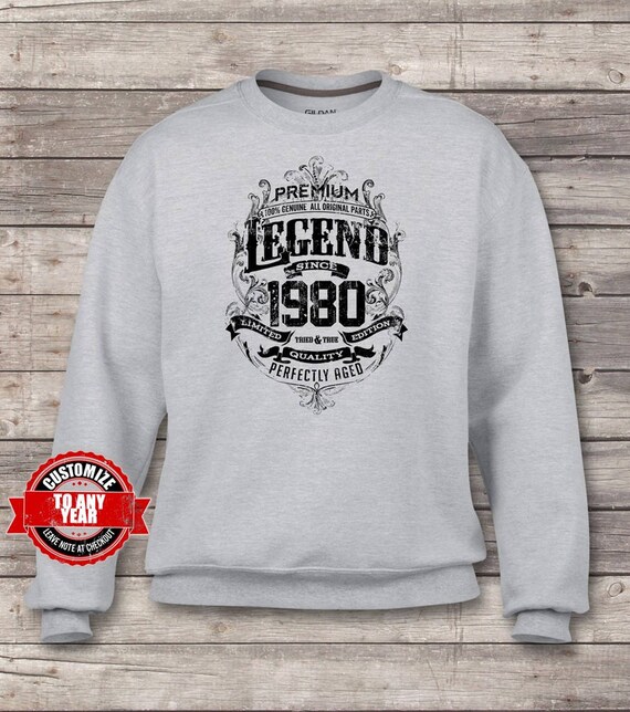 Premium Legend 39th Since 1980, 39th Legend birthday, 39th birthday gifts for men, 39th birthday gift, 39th Birthday Sweatshirts, gift for 39th 341980 Premium Legend 39th Since 1980, 39th Legend birthday, 39th birthday gifts for men, 39th birthday gift, 39th Birthday Sweatshirts, gift for 39th 341980