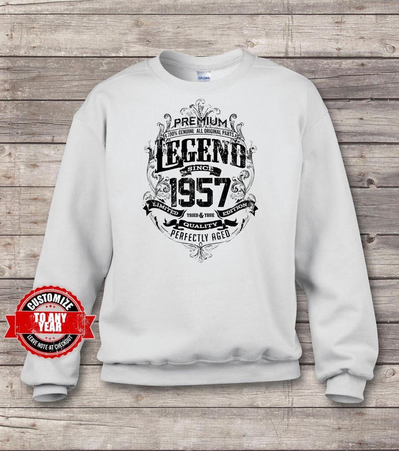 62nd birthday 62nd birthday gifts for men gift for 62nd Premium Legend Since 1957 62nd Birthday Sweatshirts 62nd birthday gift